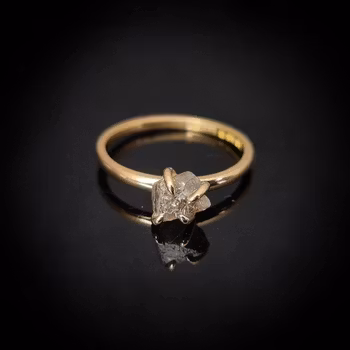 Solitär med rådiamant 1.34 ct