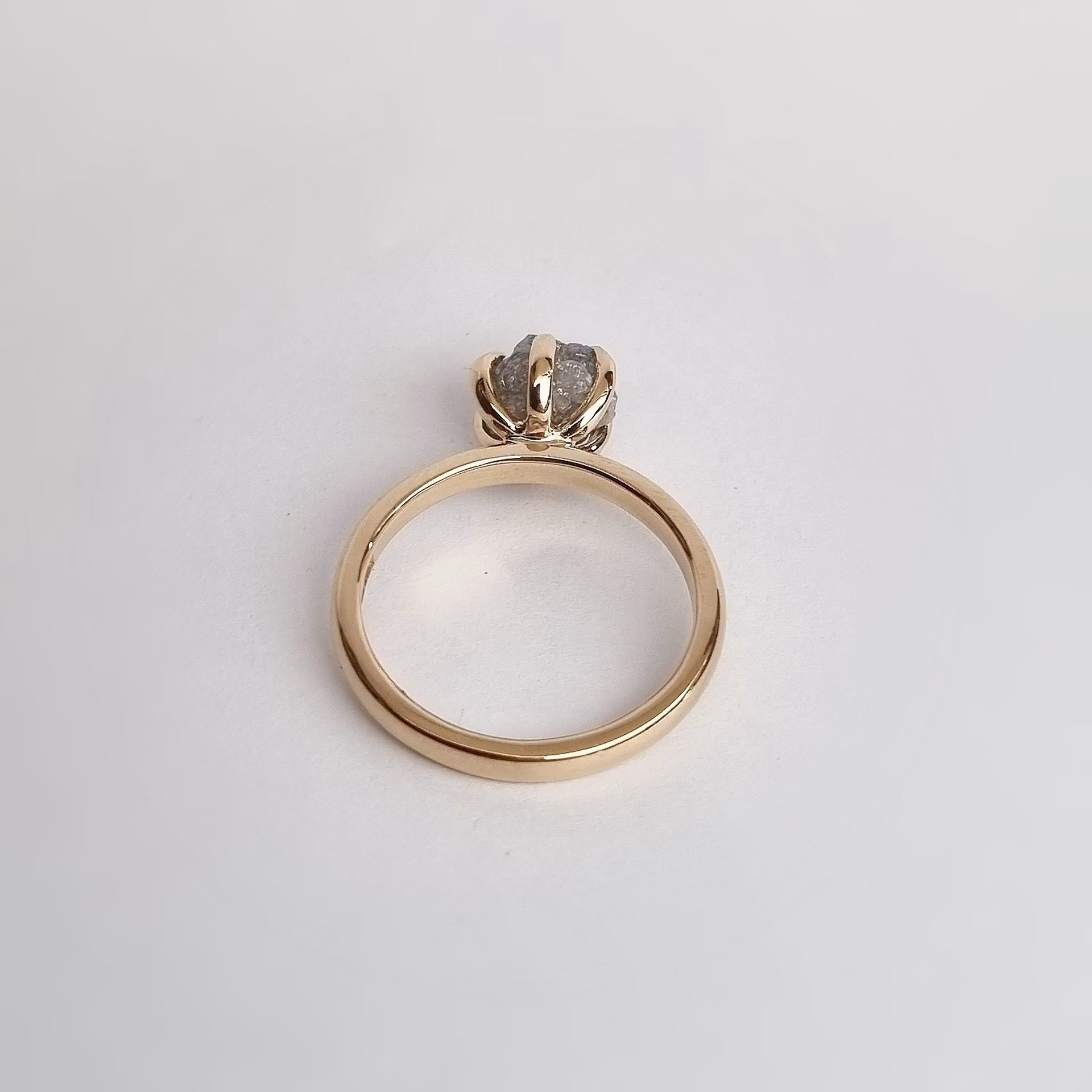 Precious Raw - rådiamantring 2,49 ct