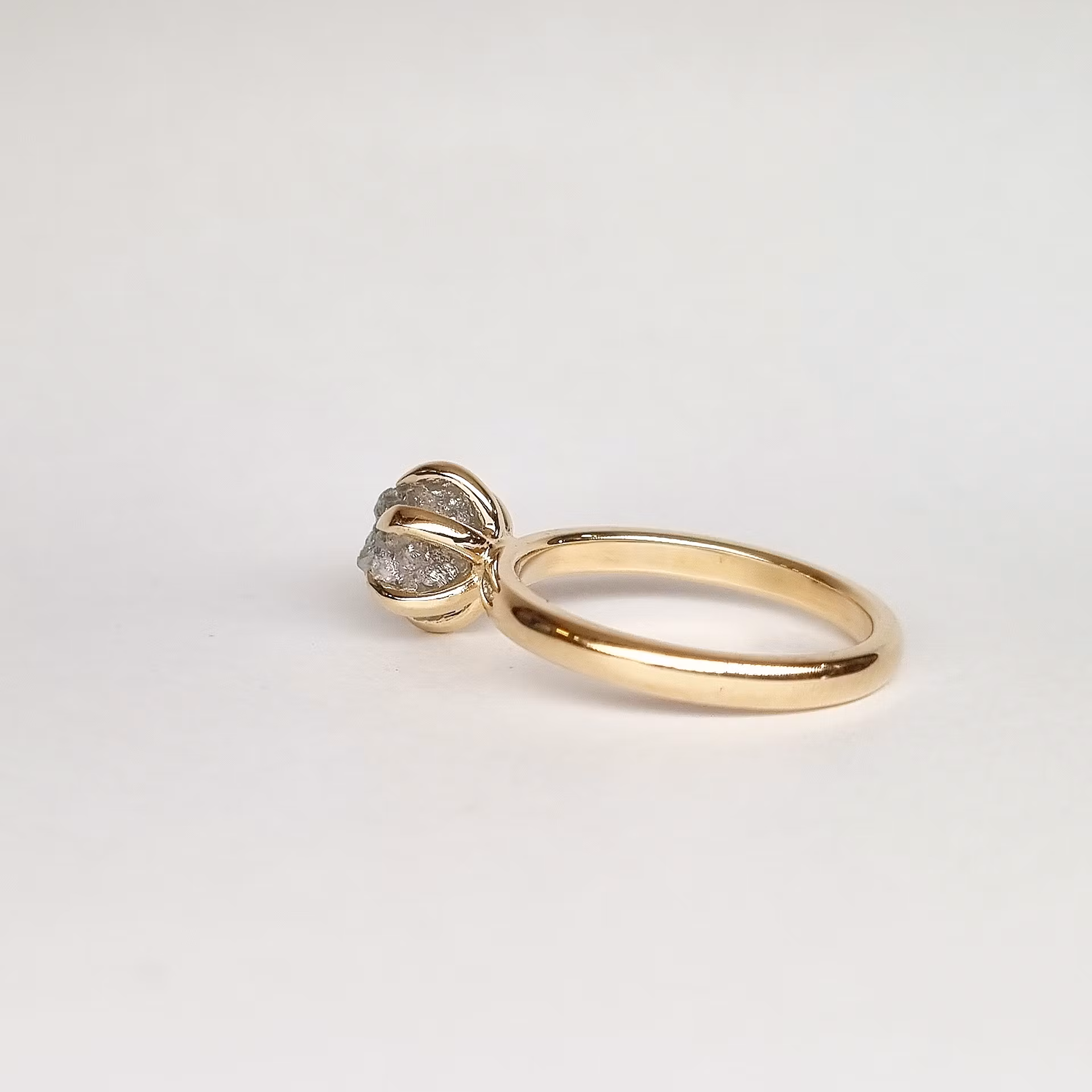 Precious Raw - rådiamantring 2,49 ct