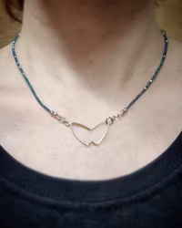 Diamantcollier 'Mermaid' 13 ct - 43 cm