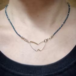 Diamantcollier 'Mermaid' 13 ct - 43 cm