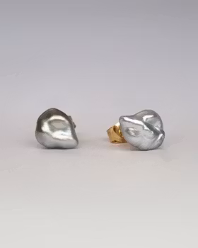 Keshipärlor Tahiti - örhängen i 18K guld