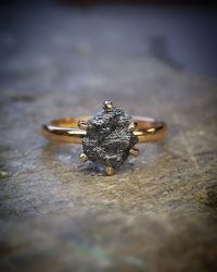 Precious Raw - rådiamantring  2,42 ct
