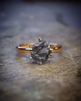 Precious Raw - rådiamantring  2,42 ct
