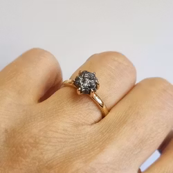 Precious Raw - rådiamantring  2,42 ct