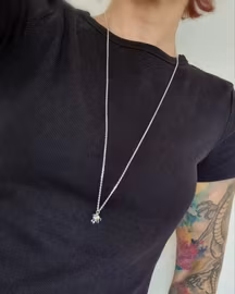 Humla - hängsmycke i silver