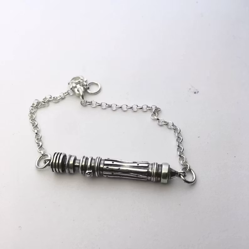 Ljussabel - Armband i silver