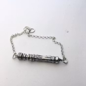 Ljussabel - Armband i silver