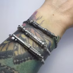 Ljussabel - Armband i silver