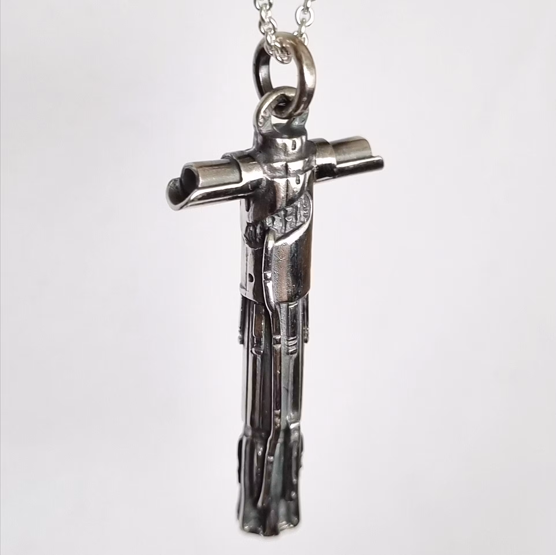 Kylo Ren's lightsaber - hängsmycke i silver