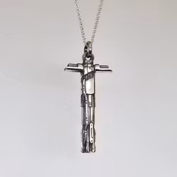 Kylo Ren's lightsaber - hängsmycke i silver