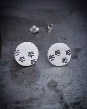 LovePaws Misa - örhängen i silver
