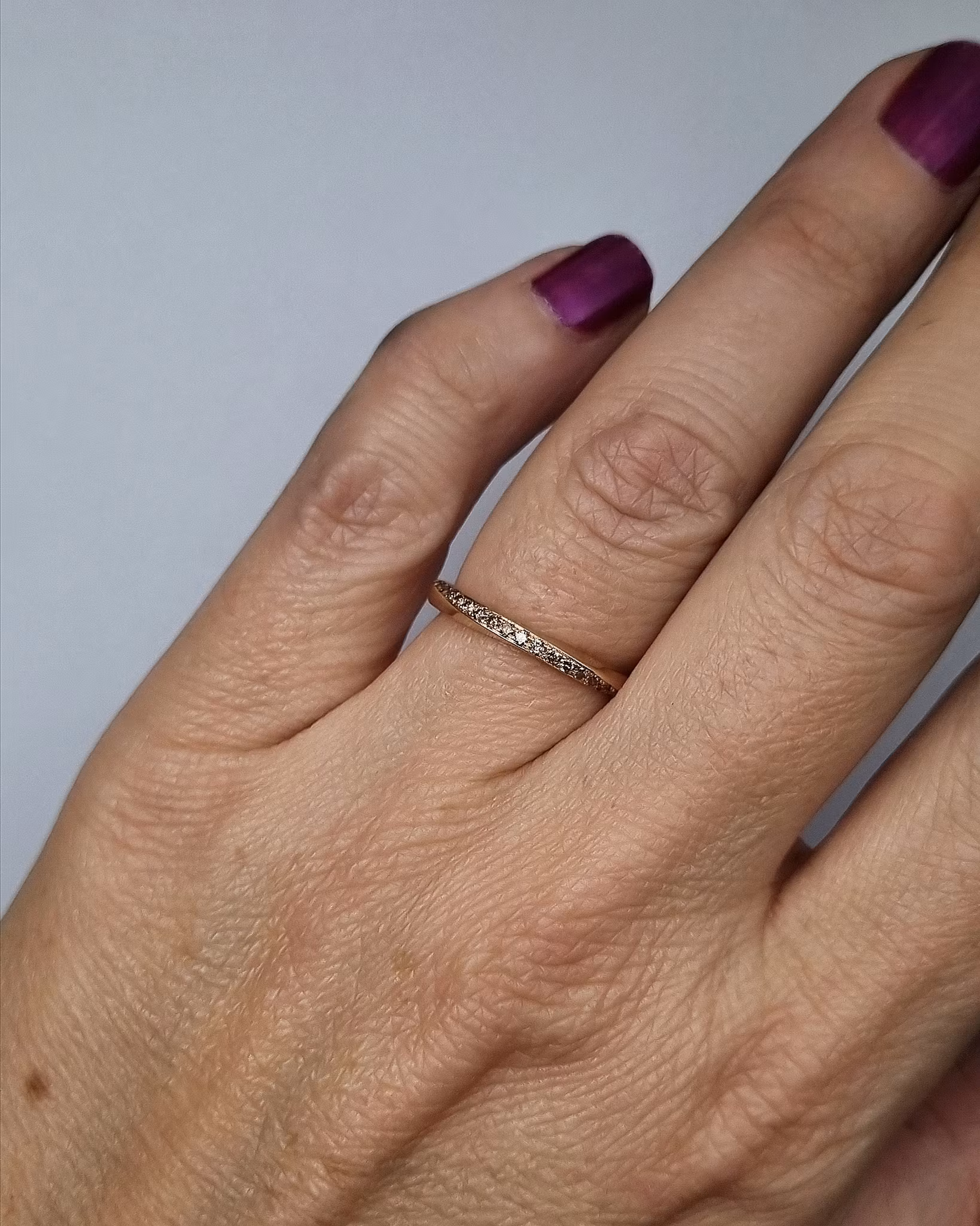 Twist - vriden ring i 18K guld