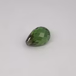 Sällsynt fynd - Grön Turmalin briolette cut - 'made by order'