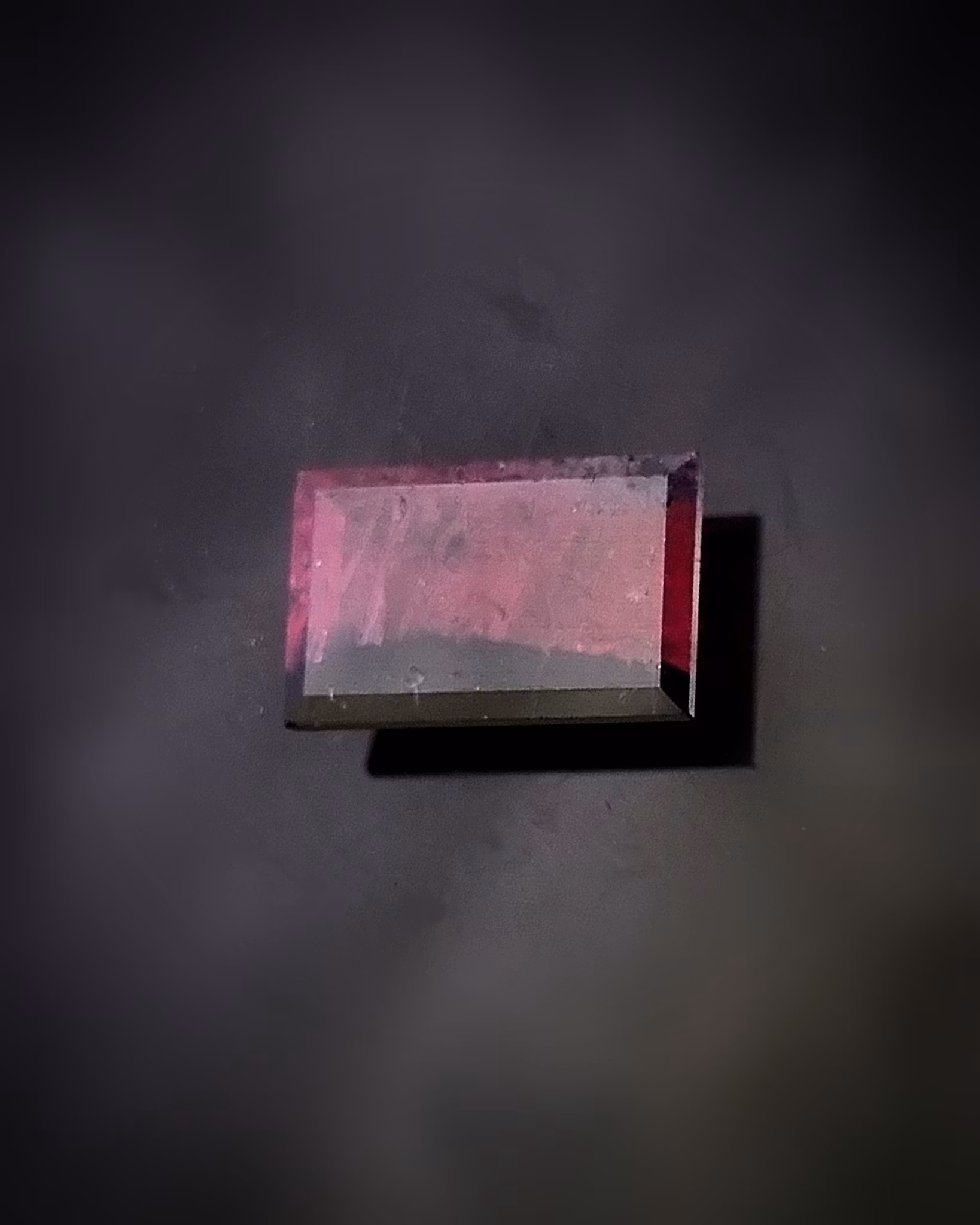 "Norrsken" Safir Winza 1,94 ct rektangulär - 'made by order'