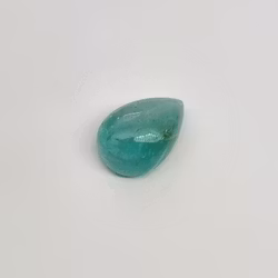 Neongrön Beryll 1,54 ct päron - 'made by order'