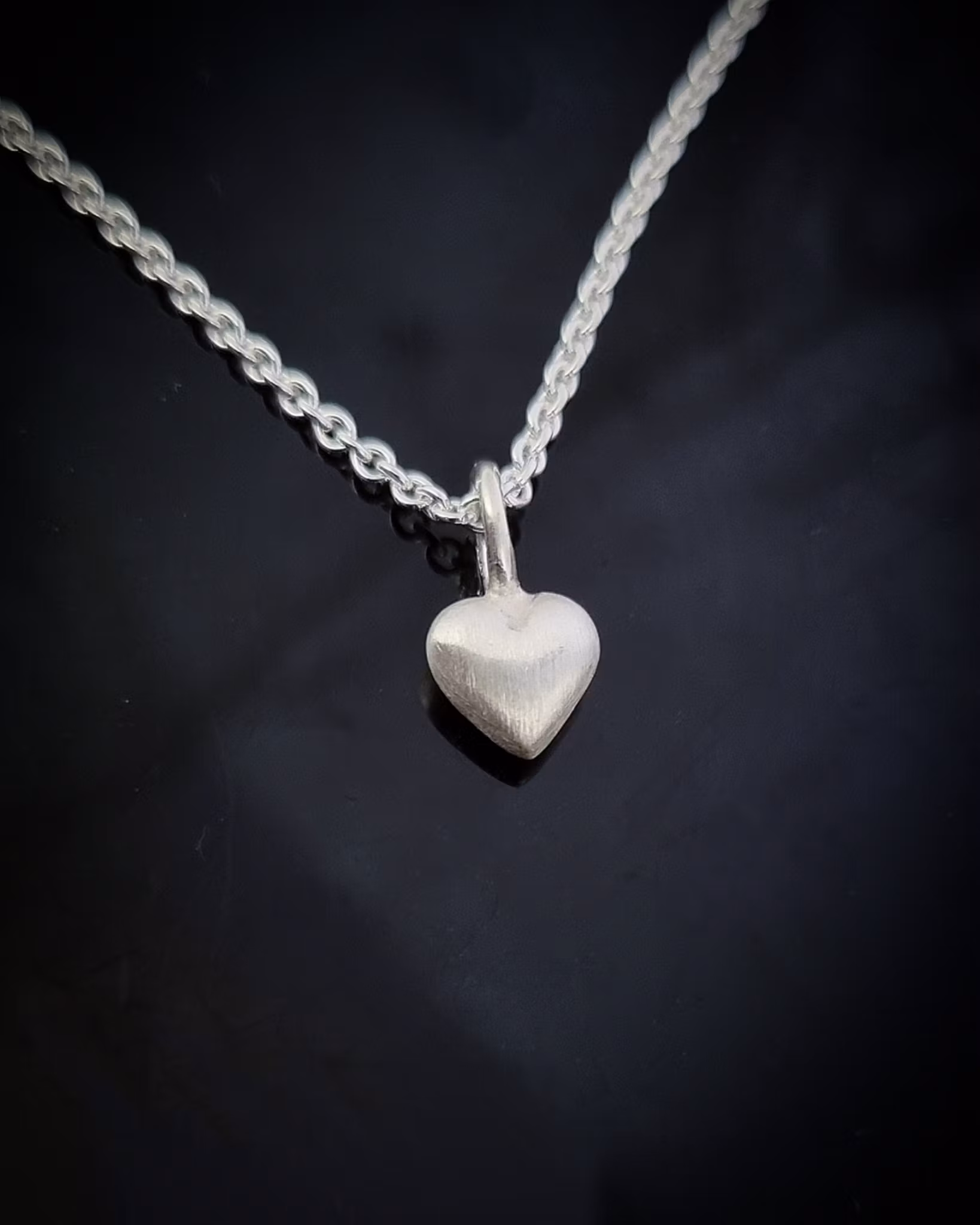 Tiny Heart - hänge i silver