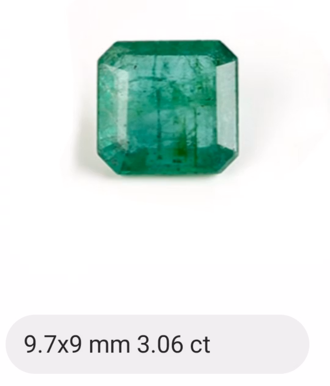 Smaragdhänge i 18K guld