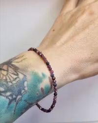 Glittrigt Safirarmband multi - från 17 cm