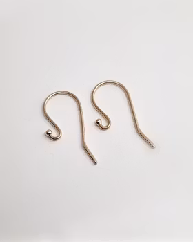 Krokar 18K guld - bytkrokar för påhängen