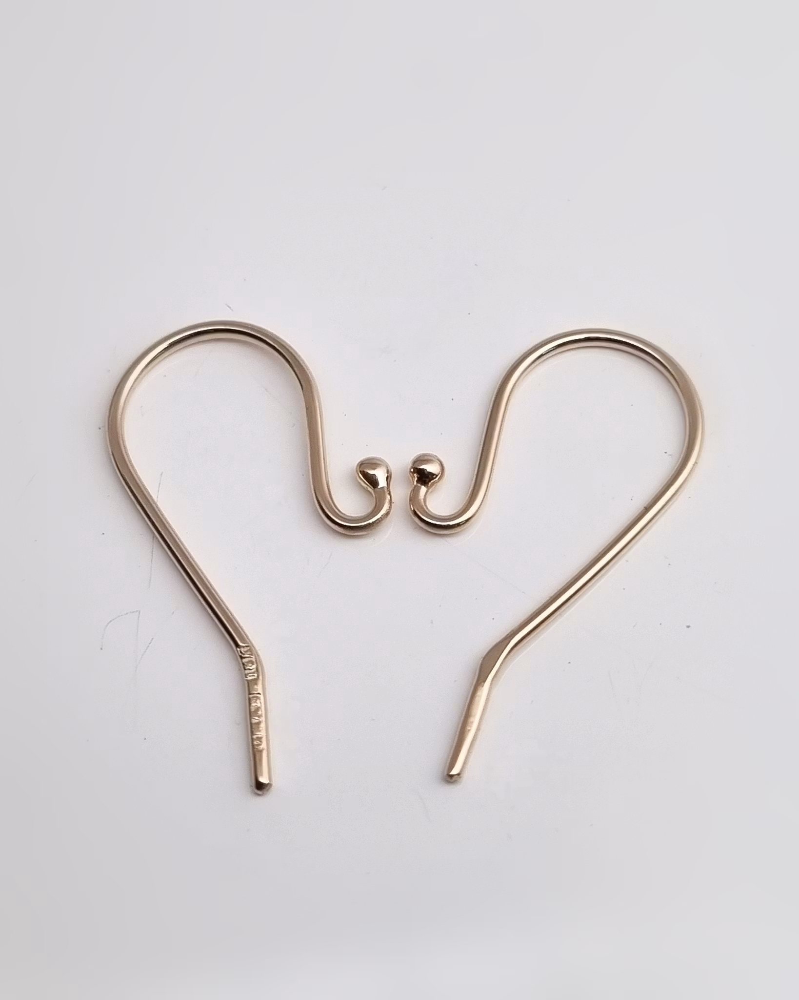 Krokar 18K guld - bytkrokar för påhängen