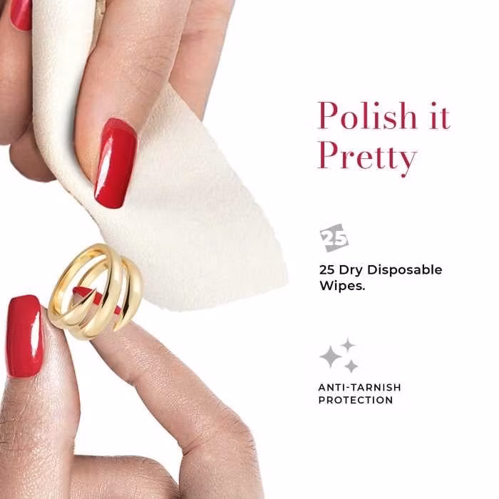 Putsdukar - Connoisseurs Jewellery Wipes