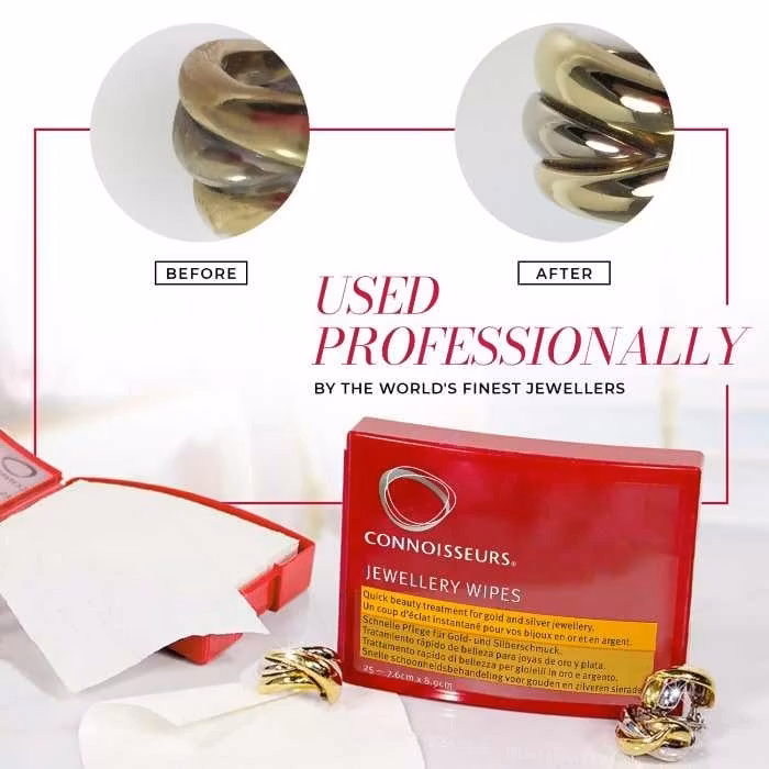 Putsdukar - Connoisseurs Jewellery Wipes