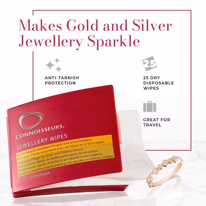 Putsdukar - Connoisseurs Jewellery Wipes
