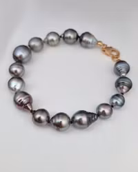 Tahitipärlor armband upp till 20 cm