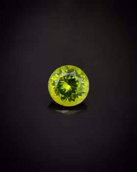 Bokning av fairtrade Peridot 7 mm - "made by order"
