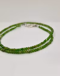 Kromdiopsid stencollier 42 cm