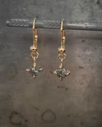 Örhängen i 18K guld med Rådiamanter 1,88 ct