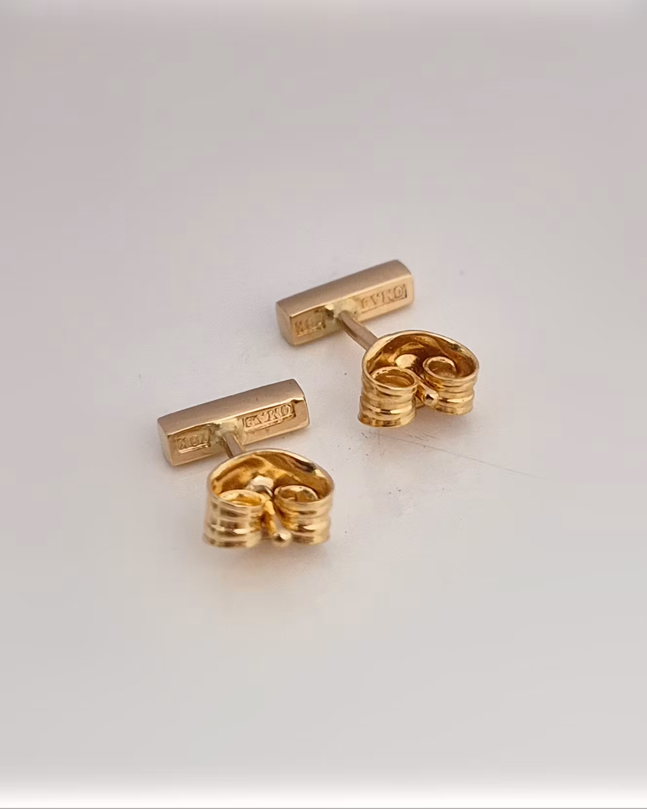 Tonade Briljantörhängen i 18K guld