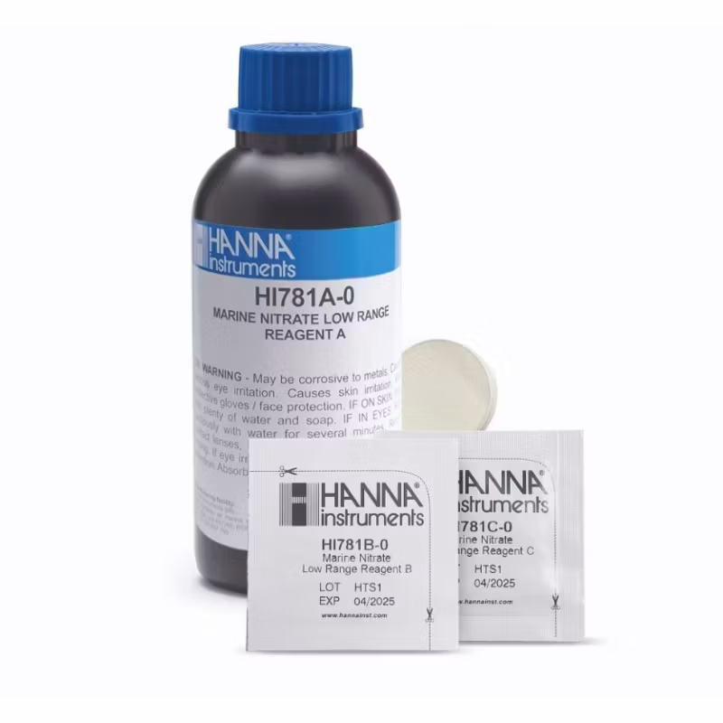 Hanna Reagents Nitrate Marine, HI-781-25, LR