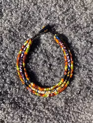 Halsband "Trippel" Rost/gul dominans