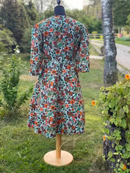 Höstnyanser, klänning modell Vouge