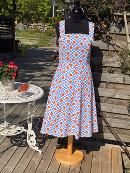Solklänning ”Tomater”