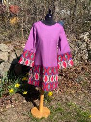 Hippie cerise/lila afrikansk