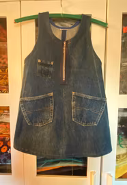 Jeansklänningen