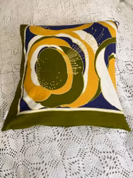 Retro kuddfodral i italienskt designtyg