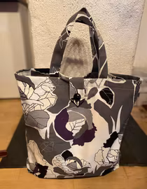 Shoppingkasse Grå/lila