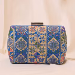Hand Made Clutch - Flat Canvas