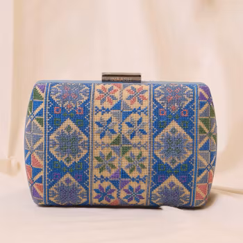 Hand Made Clutch - Flat Canvas