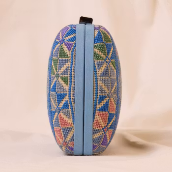 Hand Made Clutch - Flat Canvas
