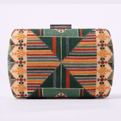 Hand Made Clutch - Flat Canvas