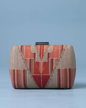 Hand Made Clutch - Flat Canvas
