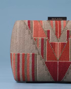 Hand Made Clutch - Flat Canvas