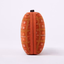 Flat canvas Clutch