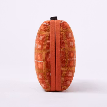 Flat canvas Clutch