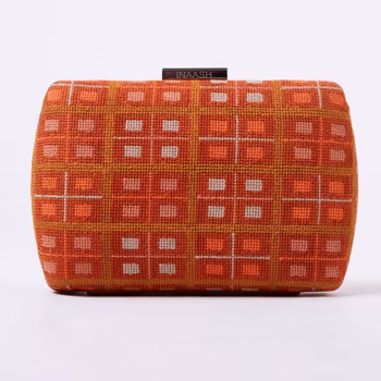 Flat canvas Clutch